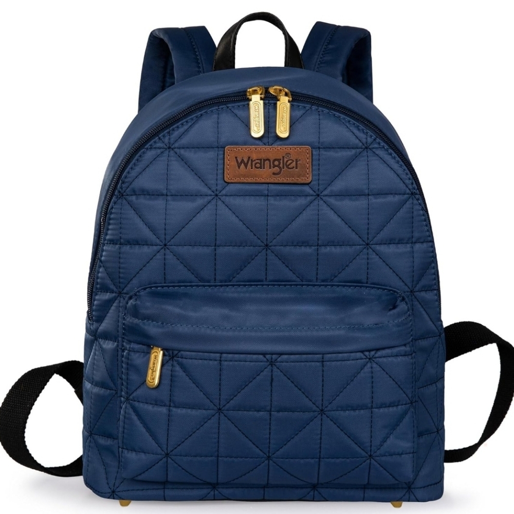 Montana West × Wrangler Backpack Purse for Women Quilted Backpack for Casua